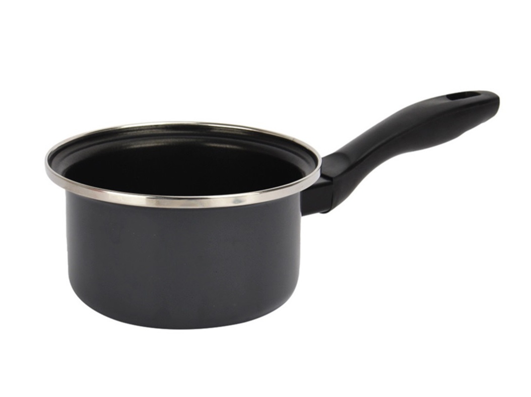 CAÇAROLA COM CABO ACTUEL AÇO ESMALTADO 18CM