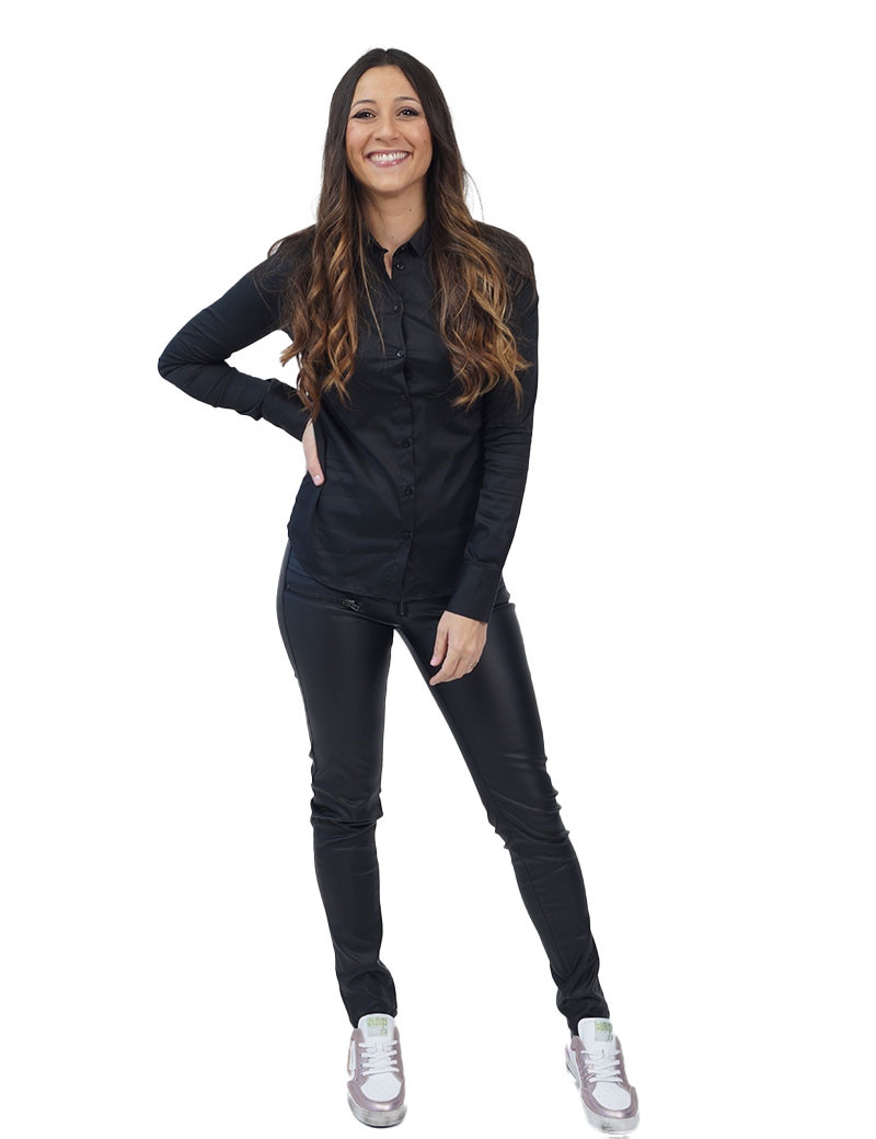 MOS MOSH CHEMISE TILDA NOIR