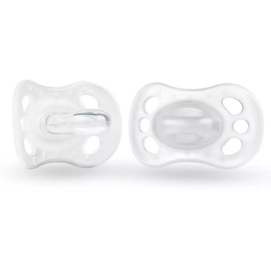 Medela Baby Schnuller New Born 0-2 Monate DUO transparent