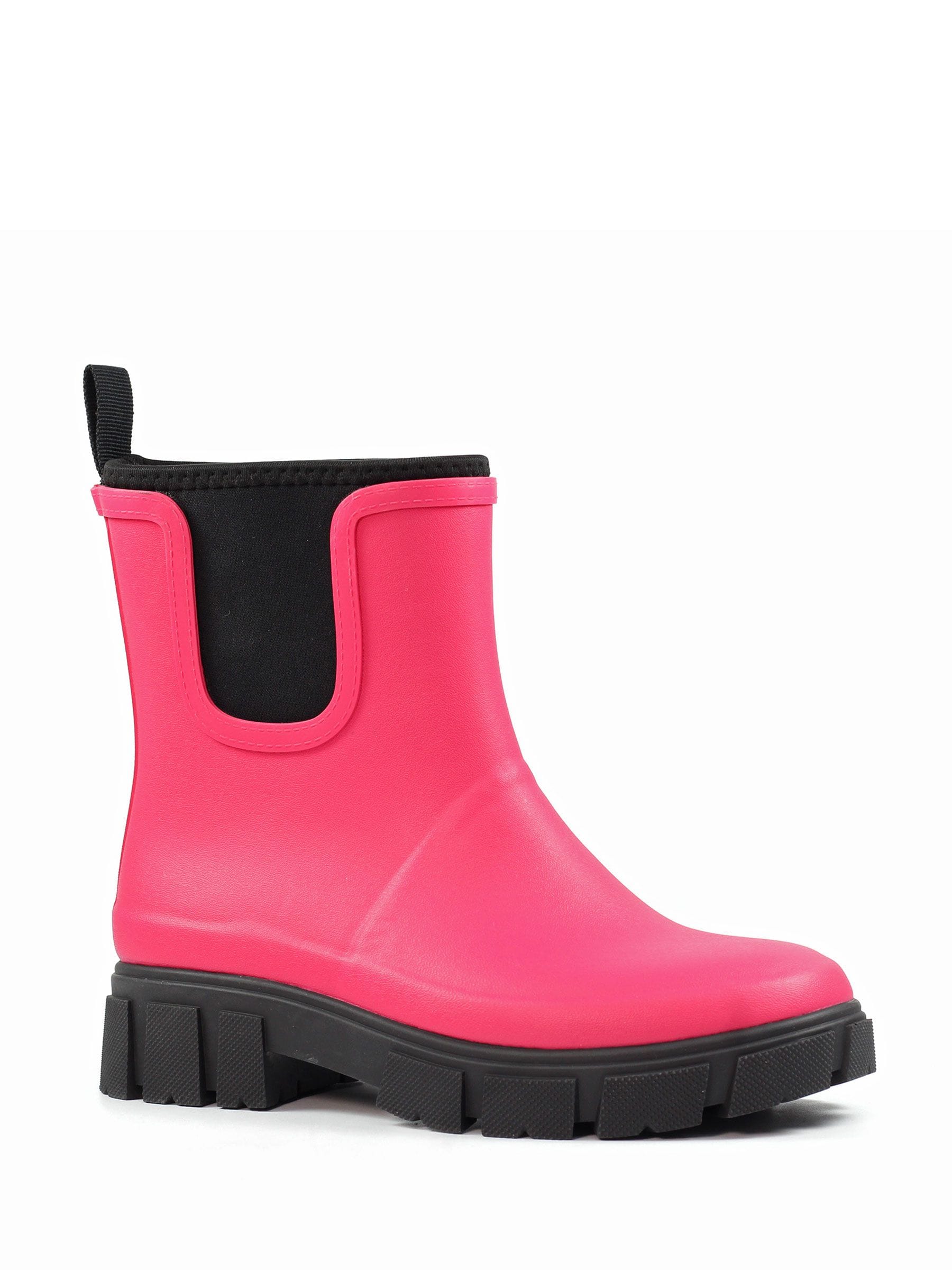 Lazy Dogz Pink Lake Ankle Wellingtons