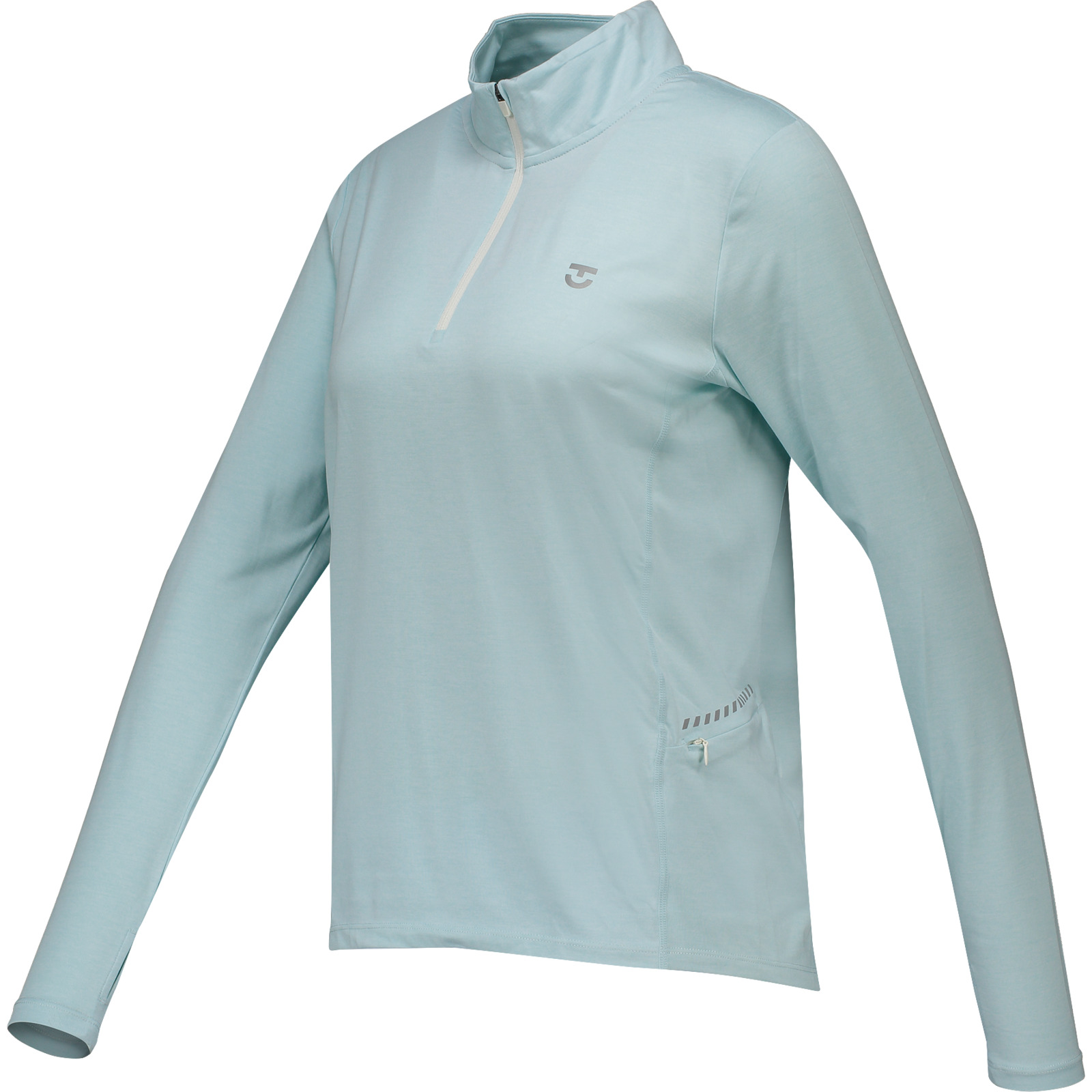 Tone Up Damen-Running-Shirt Active S, hellblau