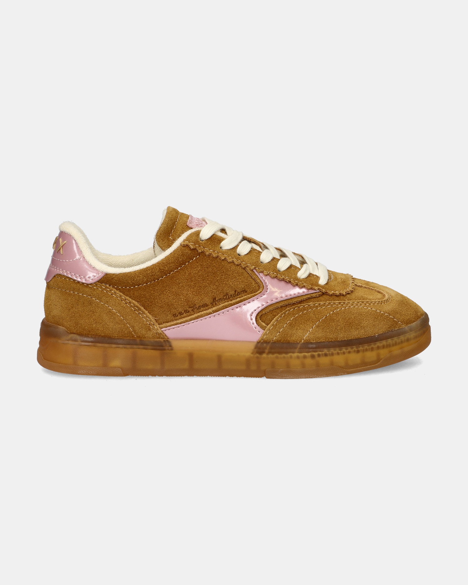 Scotch & Soda Nixie Lage sneakers  - cognac