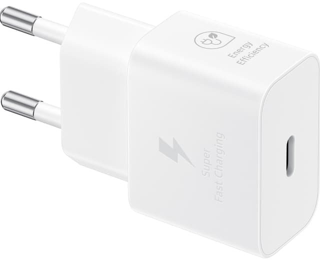 Samsung USB-C 25W oplader med kabel (hvid)