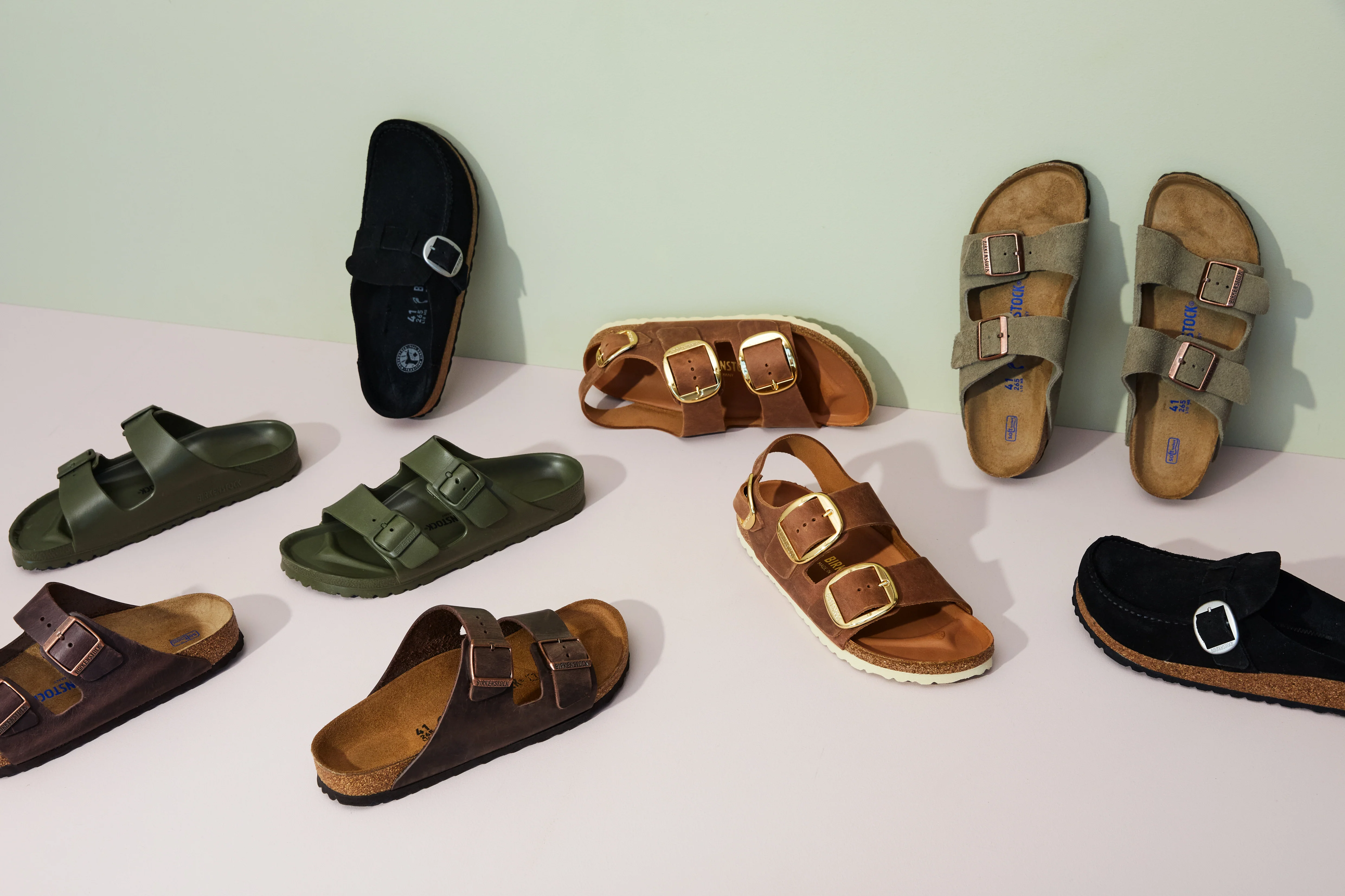 Birkenstock  Milano Big Buckle Leoi - Cognac