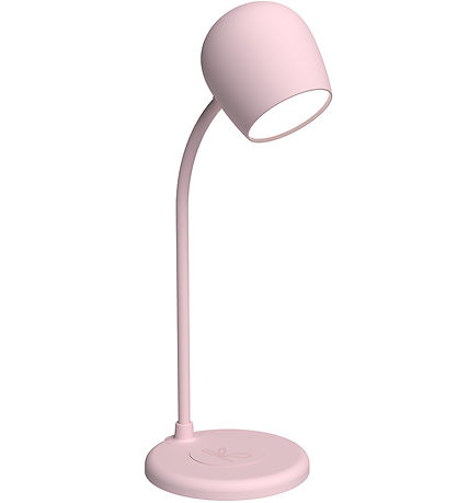 Kreafunk Lampe m. Oplader + H?jtaler - Ellie - Dusty Rose