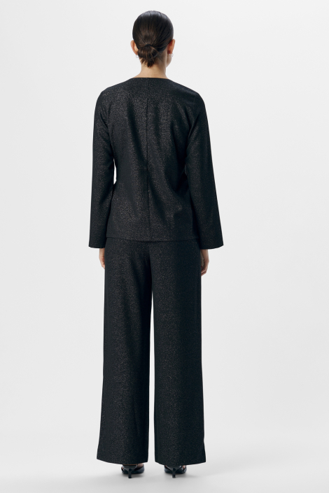 Object zwarte dames blazer