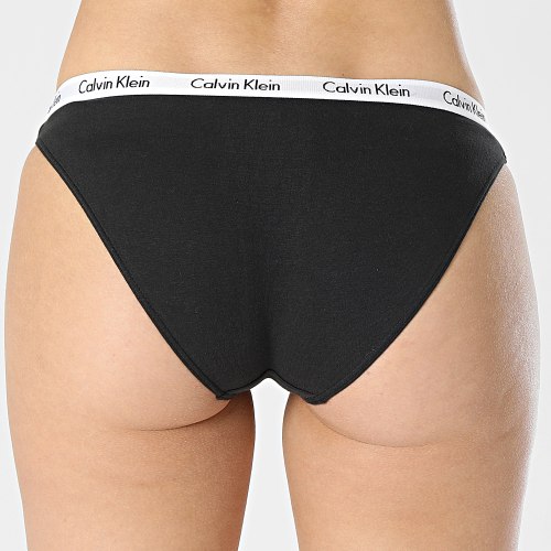 Lot De 3 Culottes Femme QD3588E Noir Blanc