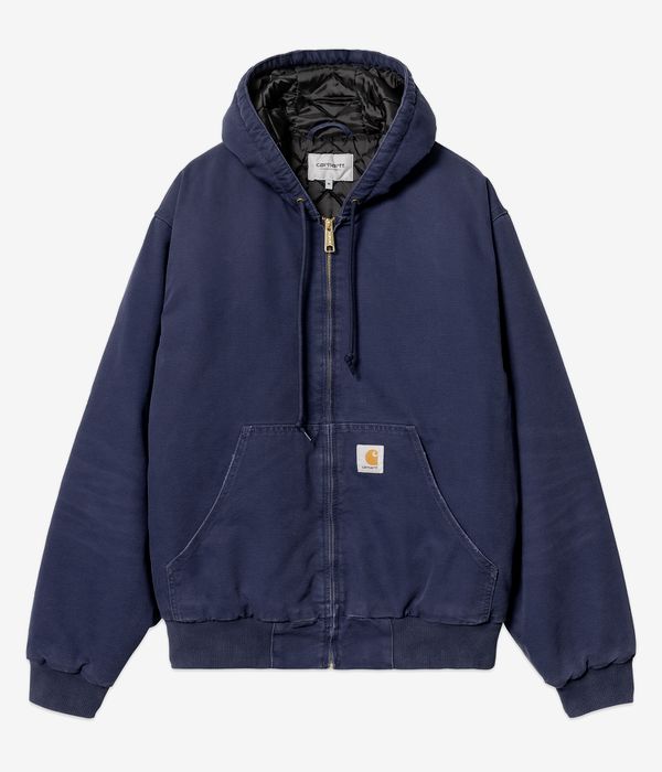 Carhartt WIP OG Active Dearborn Jacke (air force blue aged canvas)