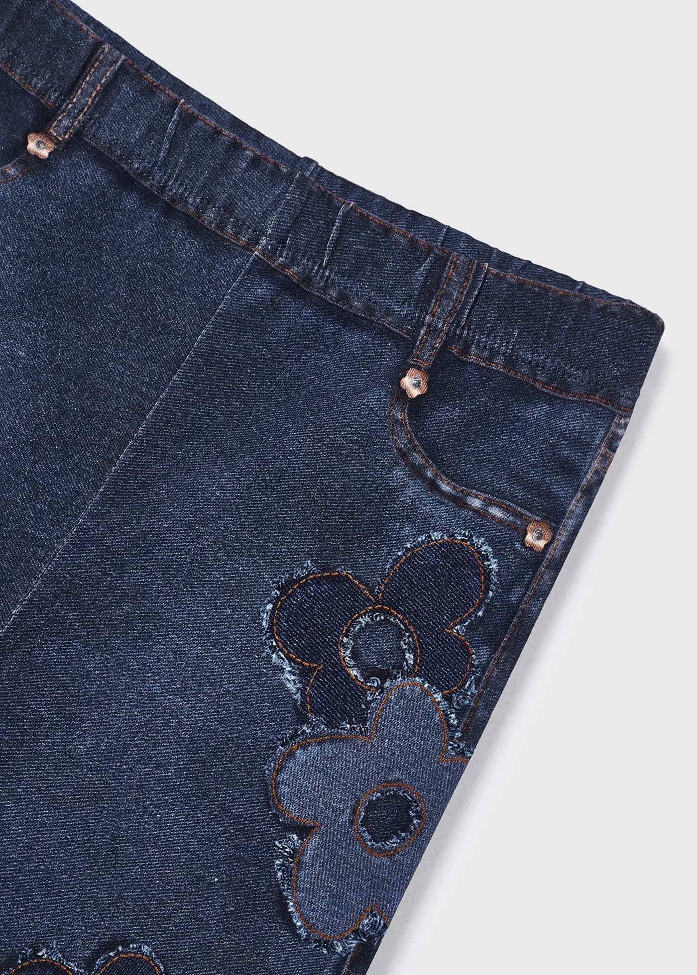 Calça legging estampada Better Cotton para meninas