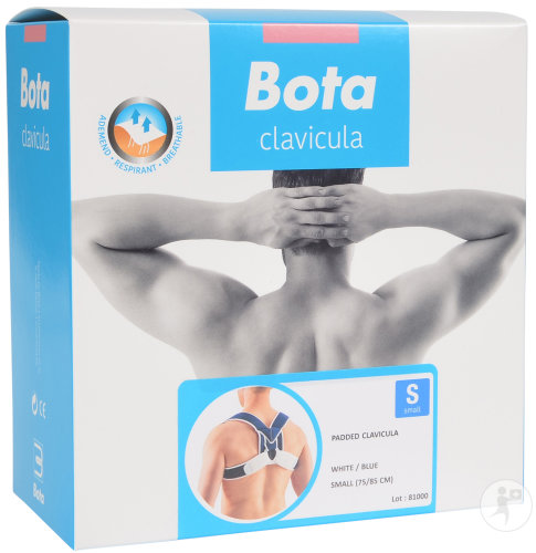 Bota Padded Clavicula Splint Bleu/Blanc Small 75-85cm Pièce 1