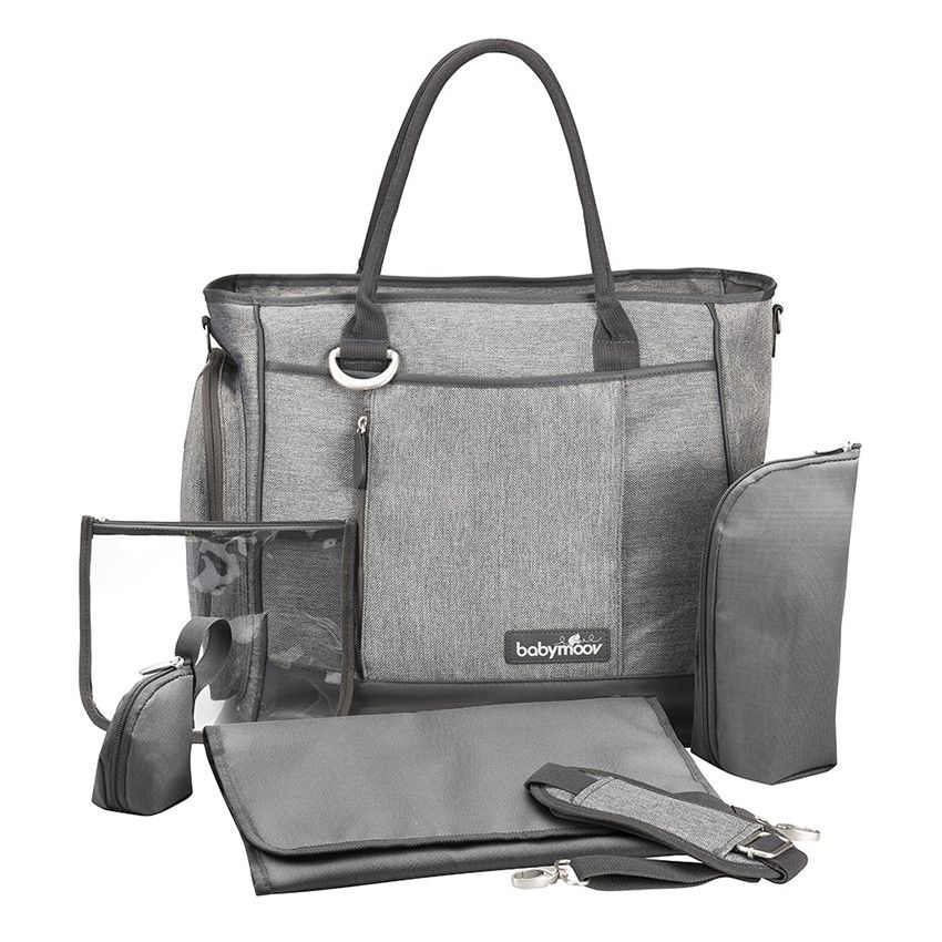Sac à langer Essential Bag - Smokey - Doré