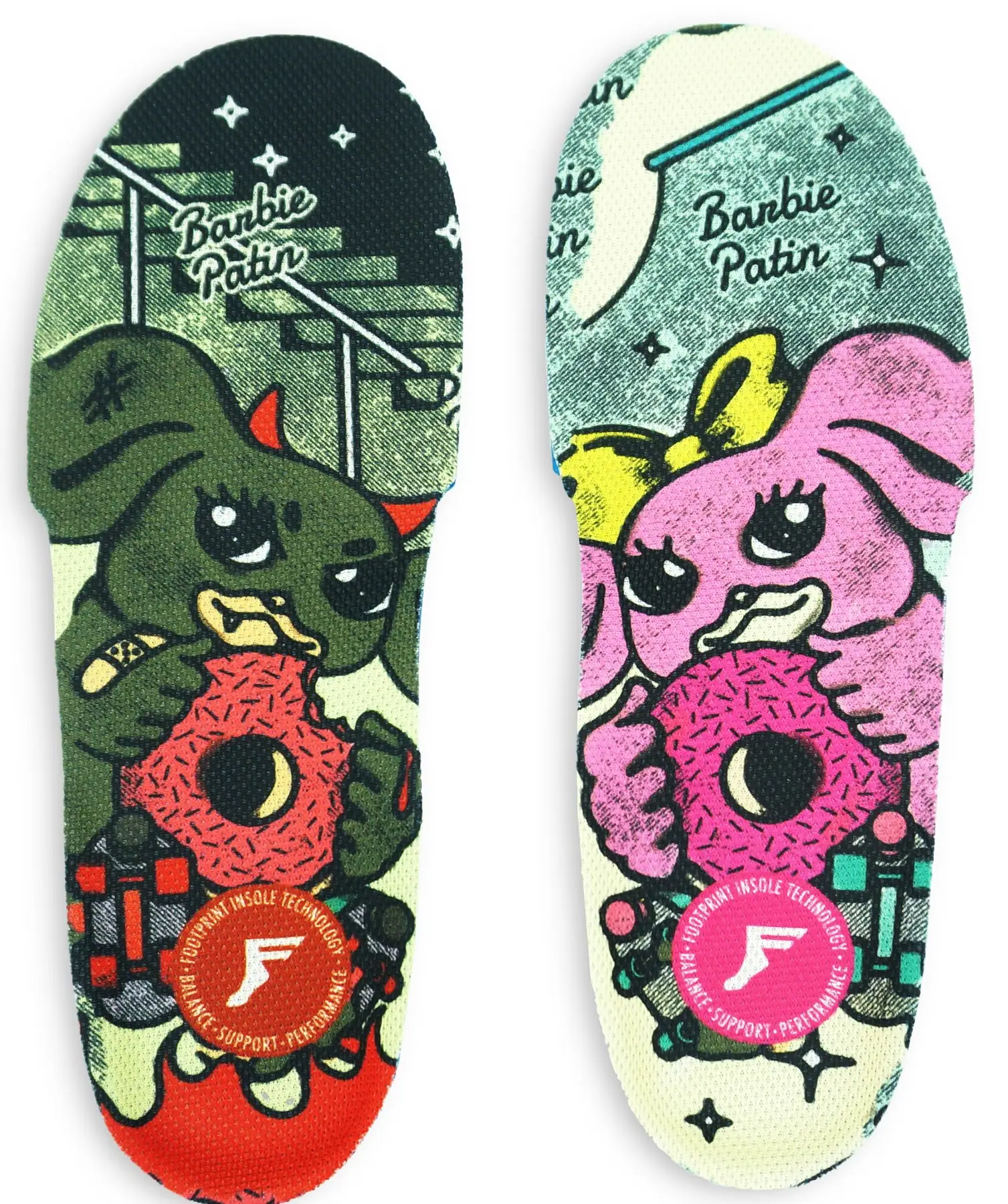 Footprint x Barbie Patin Kingfoam Orthotic Indlægssåler - Såler