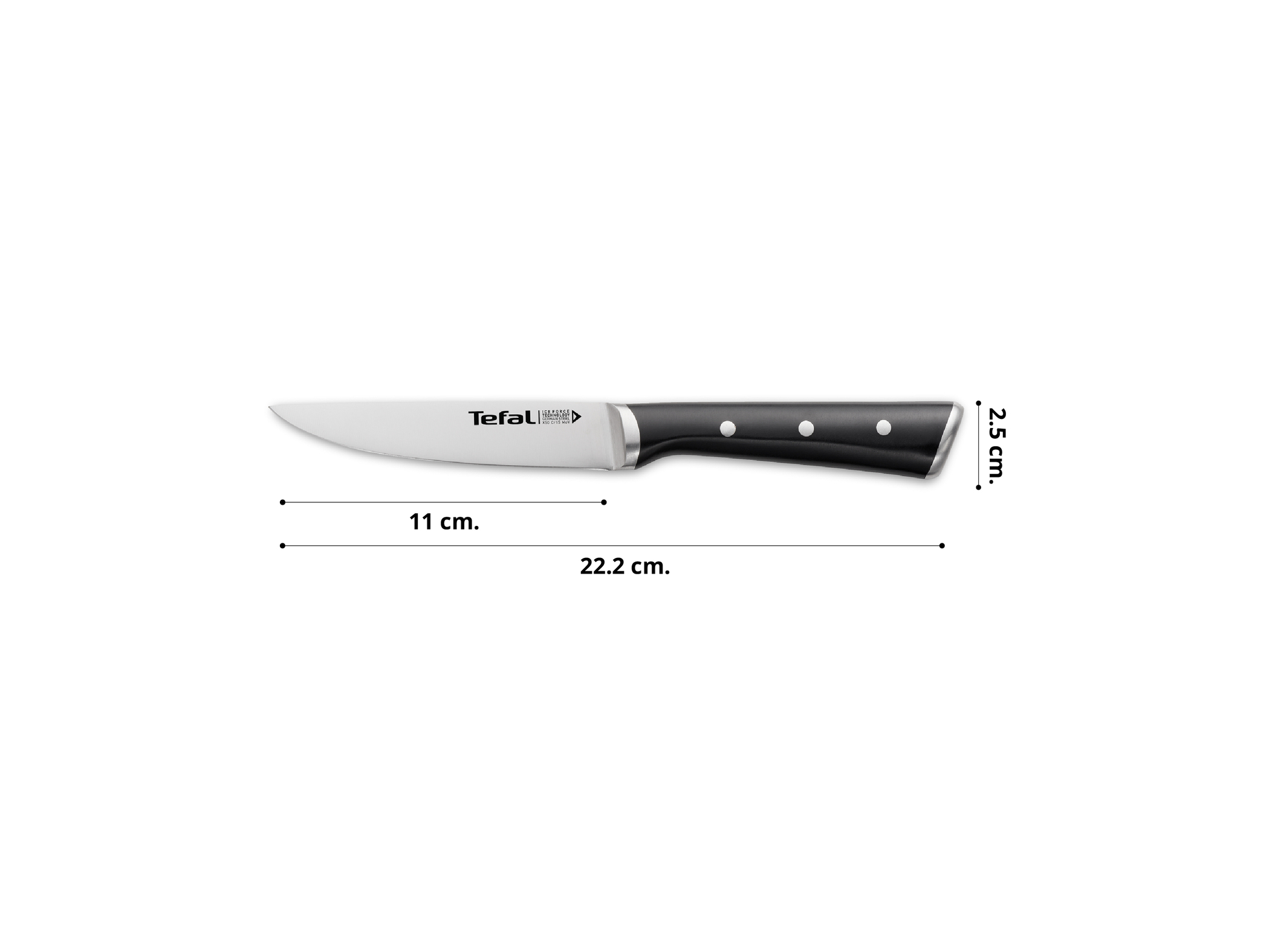 FACA ICE FORCE TEFAL MULTIUSOS 11CM