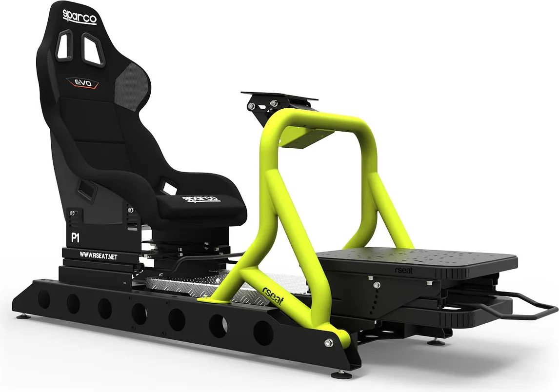 rSeat P1 Jaune Sièges simulation gaming