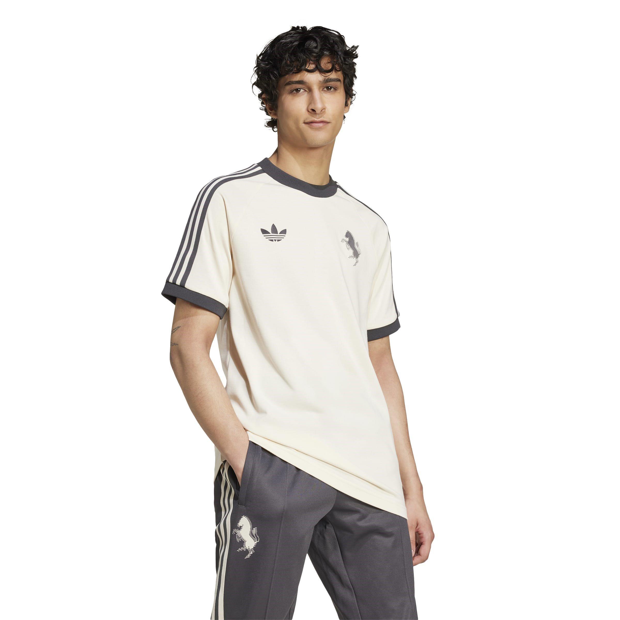 adidas Juventus Originals 3 Stripe T shirt Adults