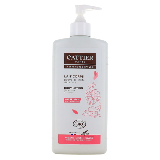 Lait corps nourrissant Bio Cattier