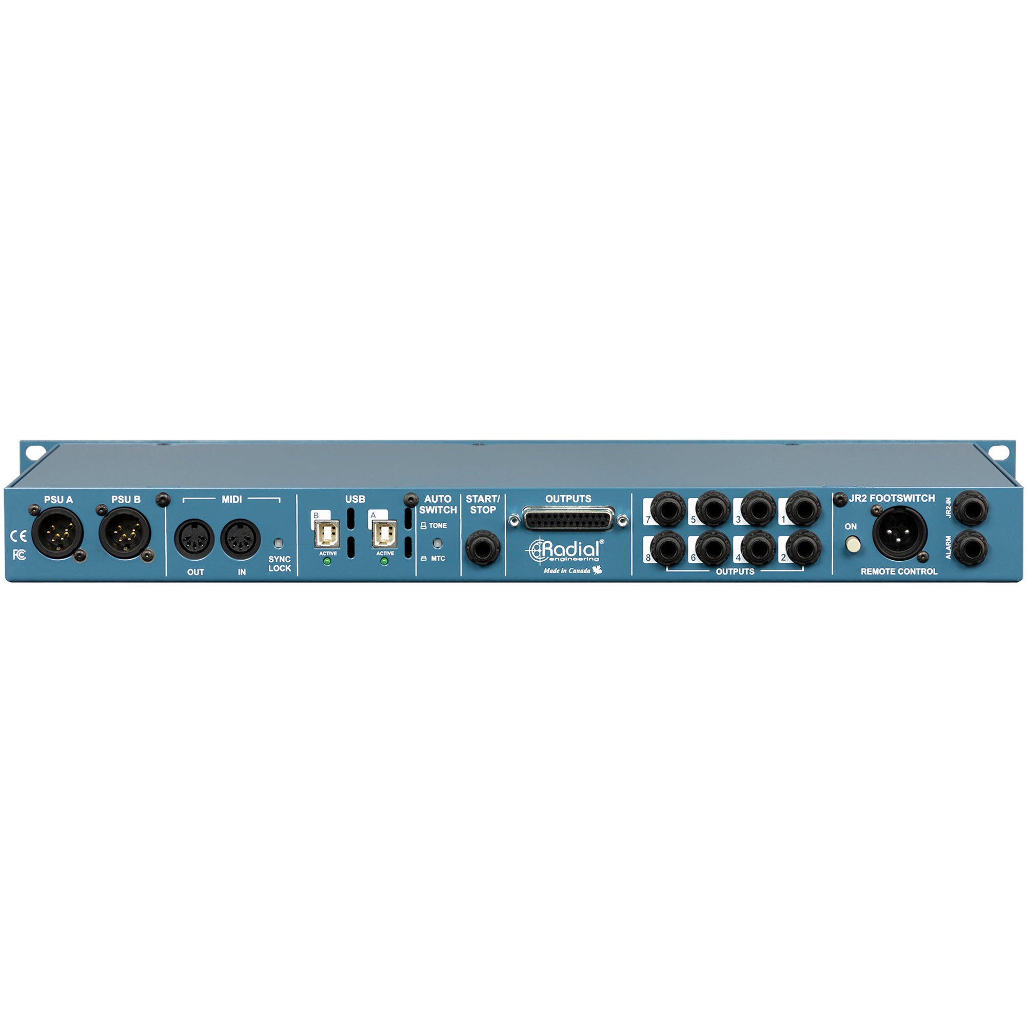 Radial SW8-USB Interface en Auto Switcher