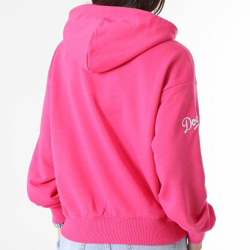 Sweat Capuche Femme 116467 Los Angeles Dodgers Rose