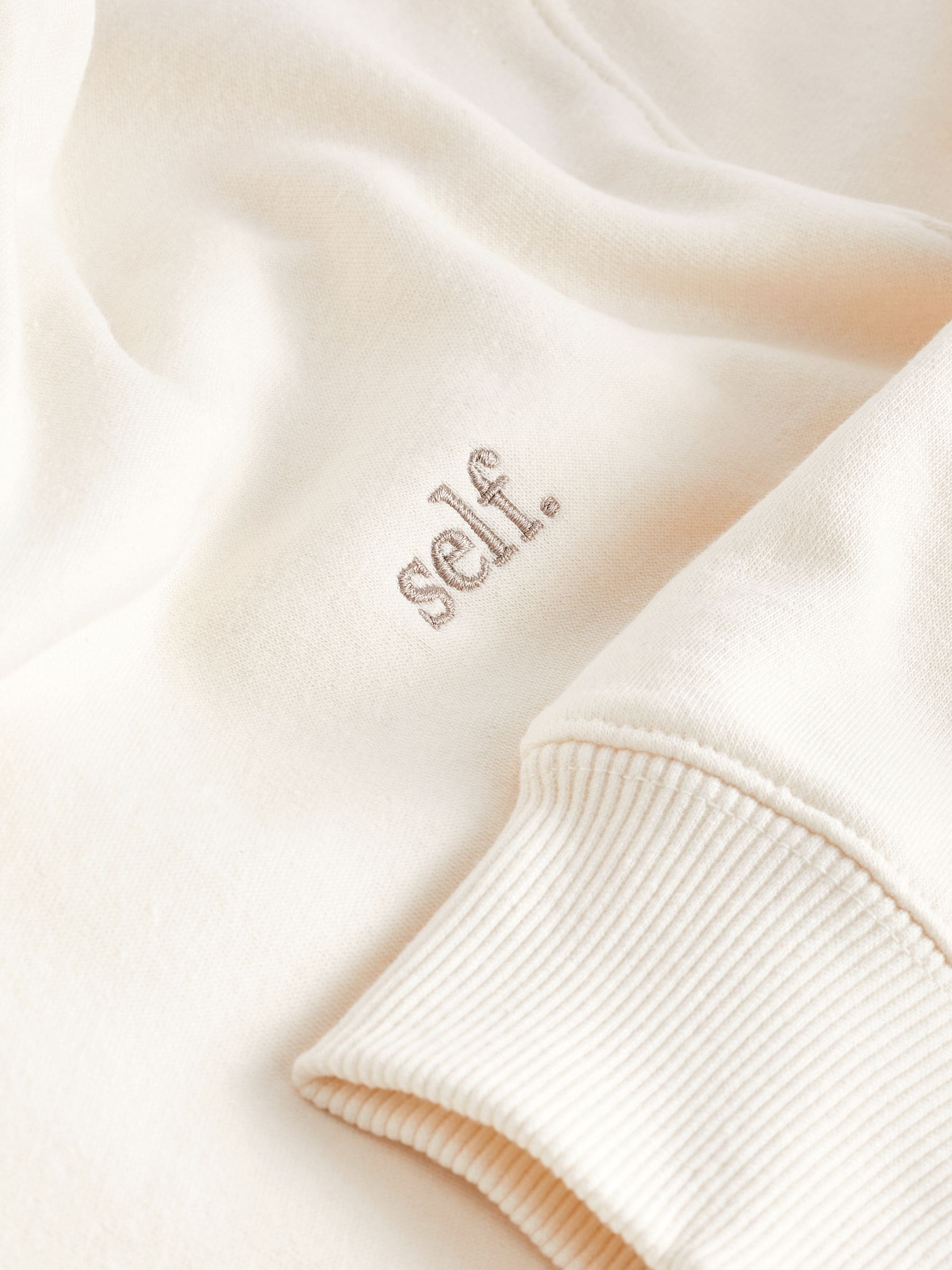 Ecru wit - Self. hoody