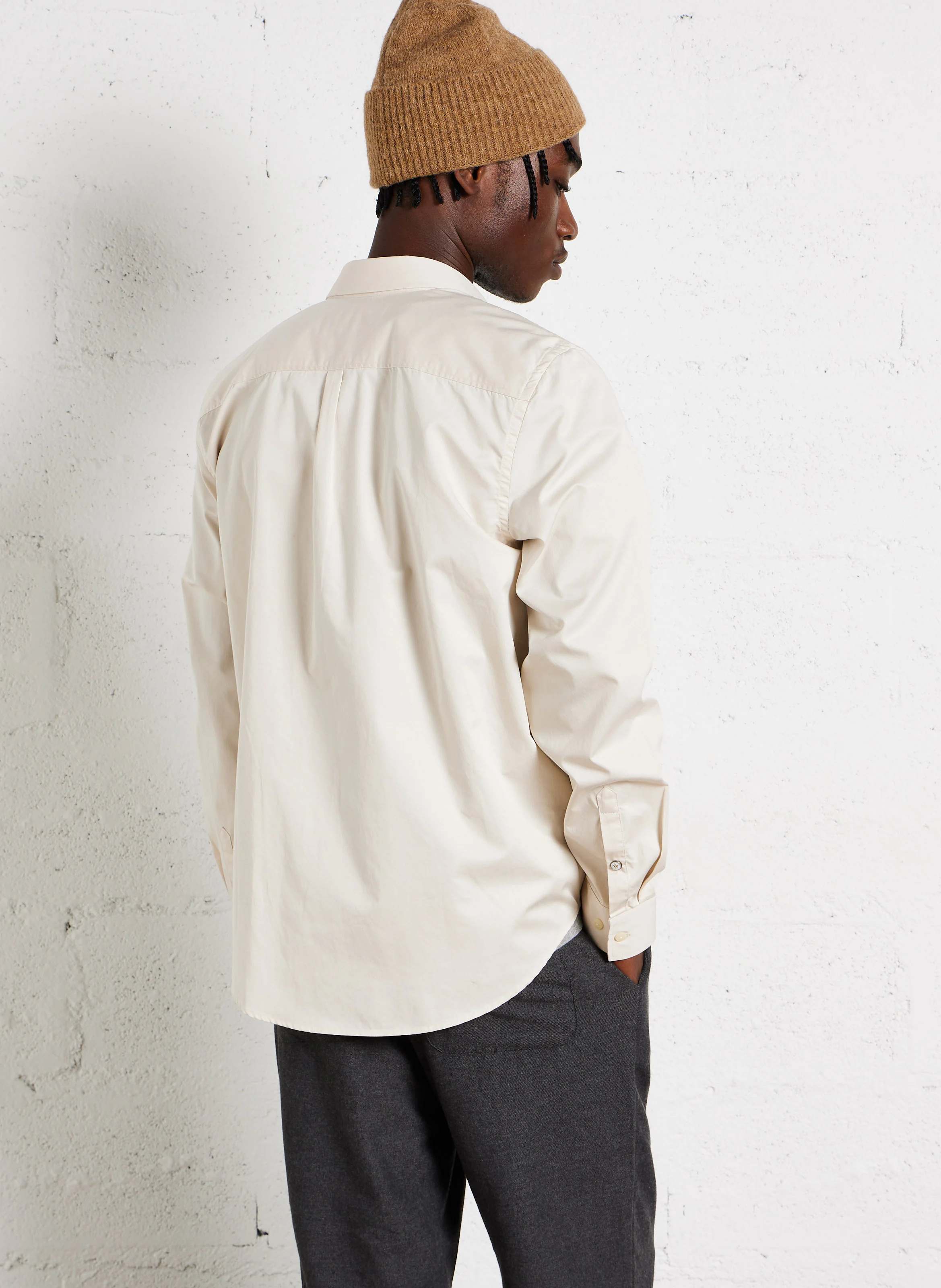 MEXICO - Chemise regular en coton bio | Beige