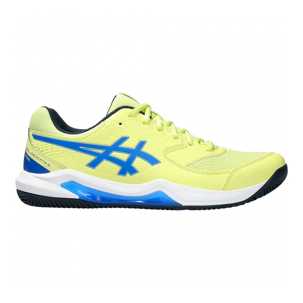 Asics GEL-DEDICATE 8 PADEL - Chaussures de padel Homme glow yellow/illusion blue