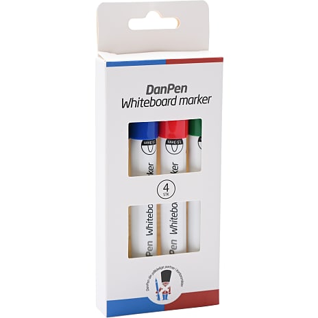 Danpen Whiteboard marker 4-pak