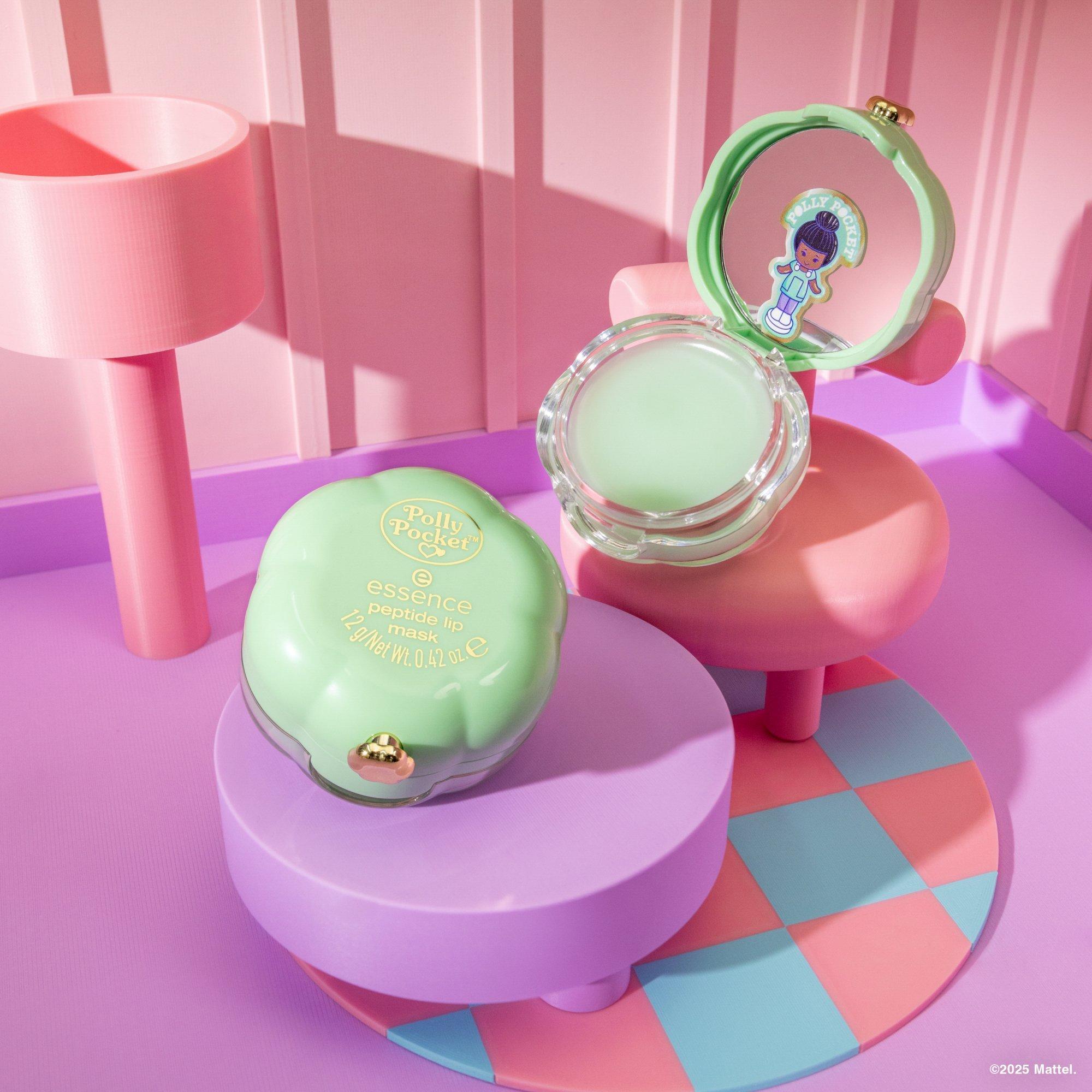 Polly Pocket peptide lip mask