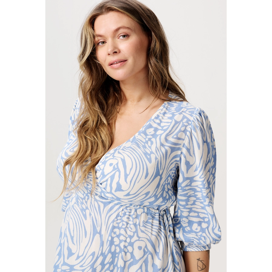 Noppies Still-Kleid Keara Cornflower