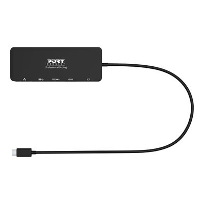 PORT Connect - station d'accueil USB-C de voyage pour PC et Mac- VGA, HDMI
