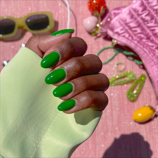 Le Mini Macaron Gel Polish, Ever Green
