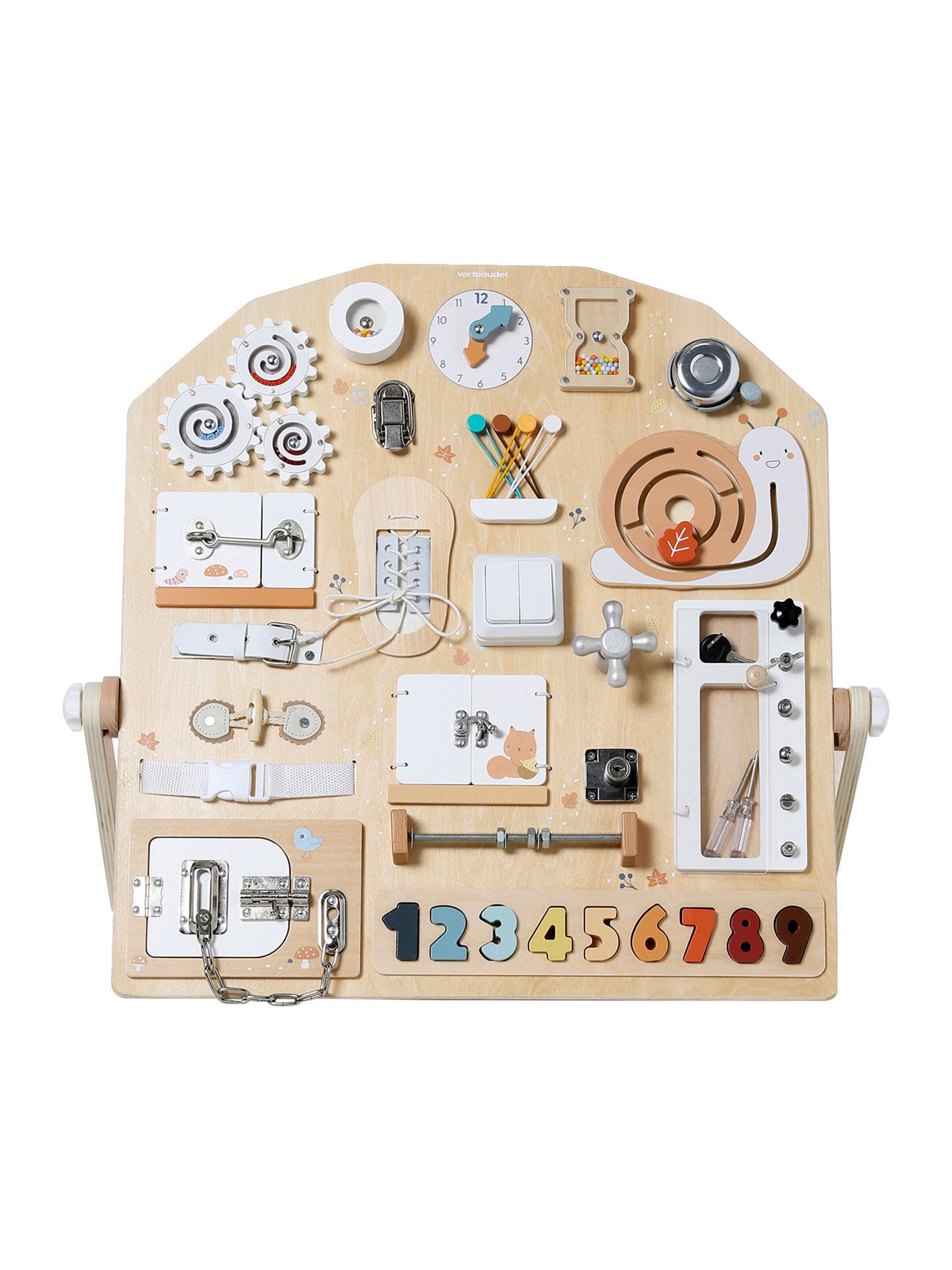 Vertbaudet Activity-Board aus Holz FSC® natur