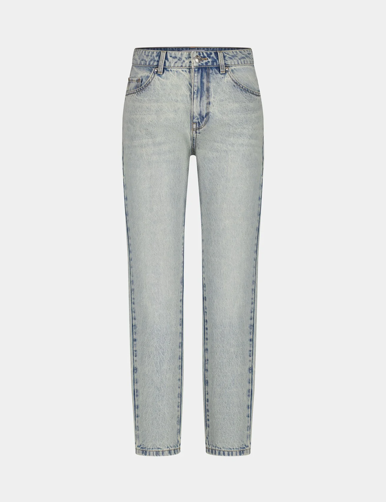 Jean mom bleu ciel