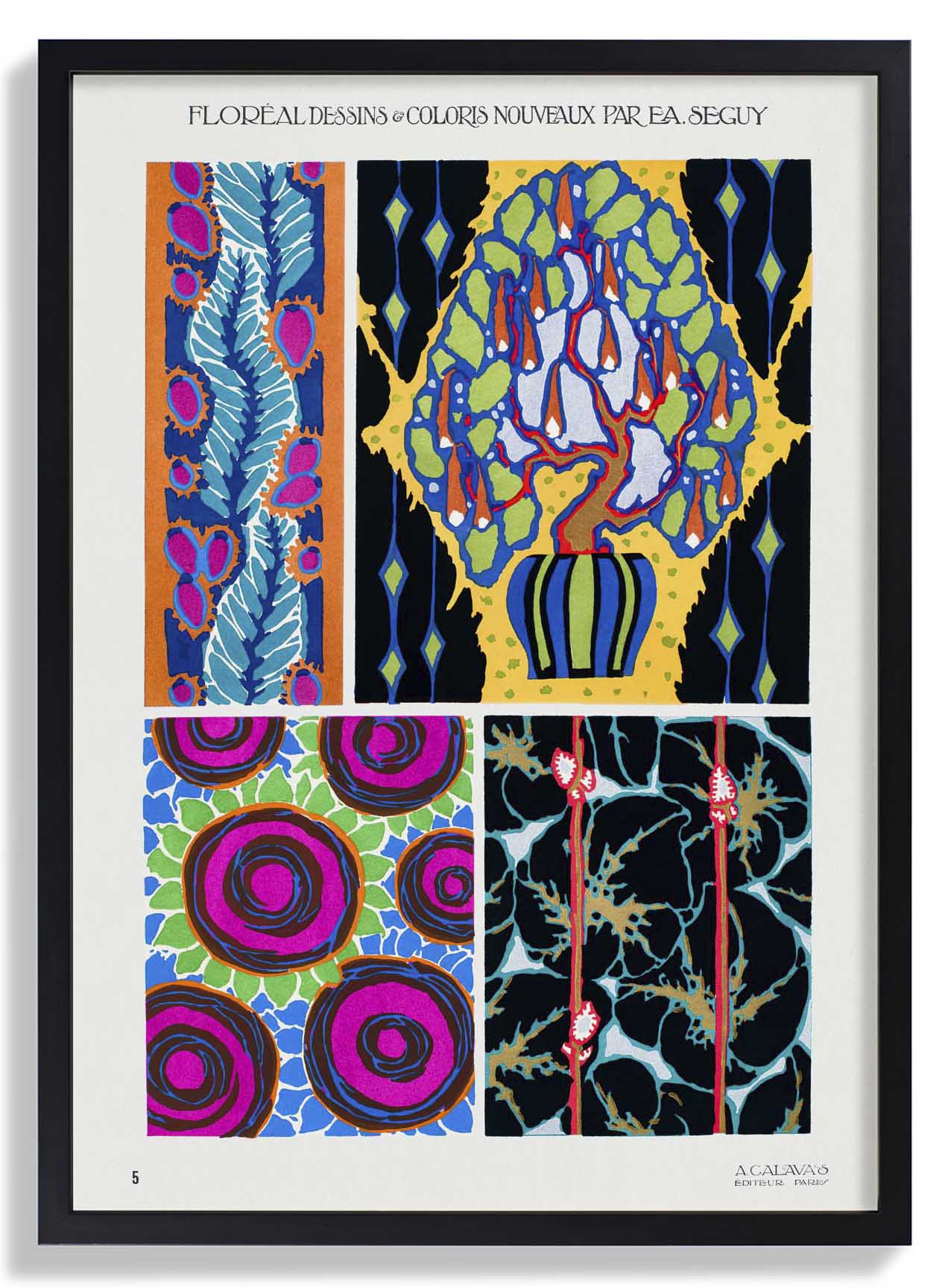 Floréal Dessins Coloris Nouveau Nr 05 von E.A. Séguy
