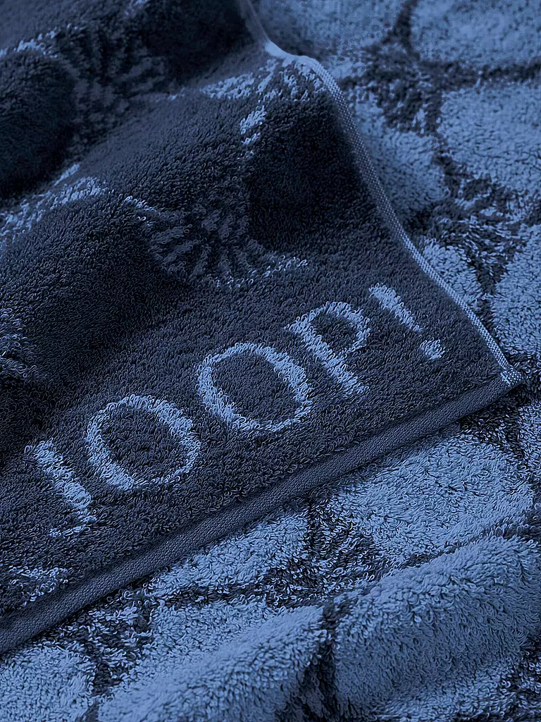 JOOP Gästetuch Cornflower 30x50cm Navy dunkelblau