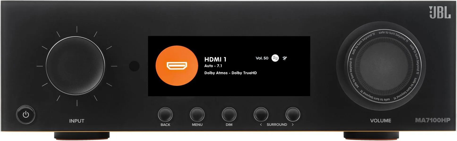 JBL MA7100HP Noir Amplis home-cinéma
