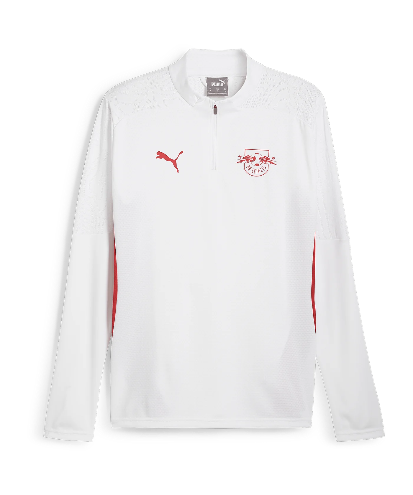 PUMA RB Leipzig 1/4 Zip Sweatshirt Weiss F07