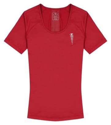 Maillot Manches Courtes Femme Champion C-Tech Rouge