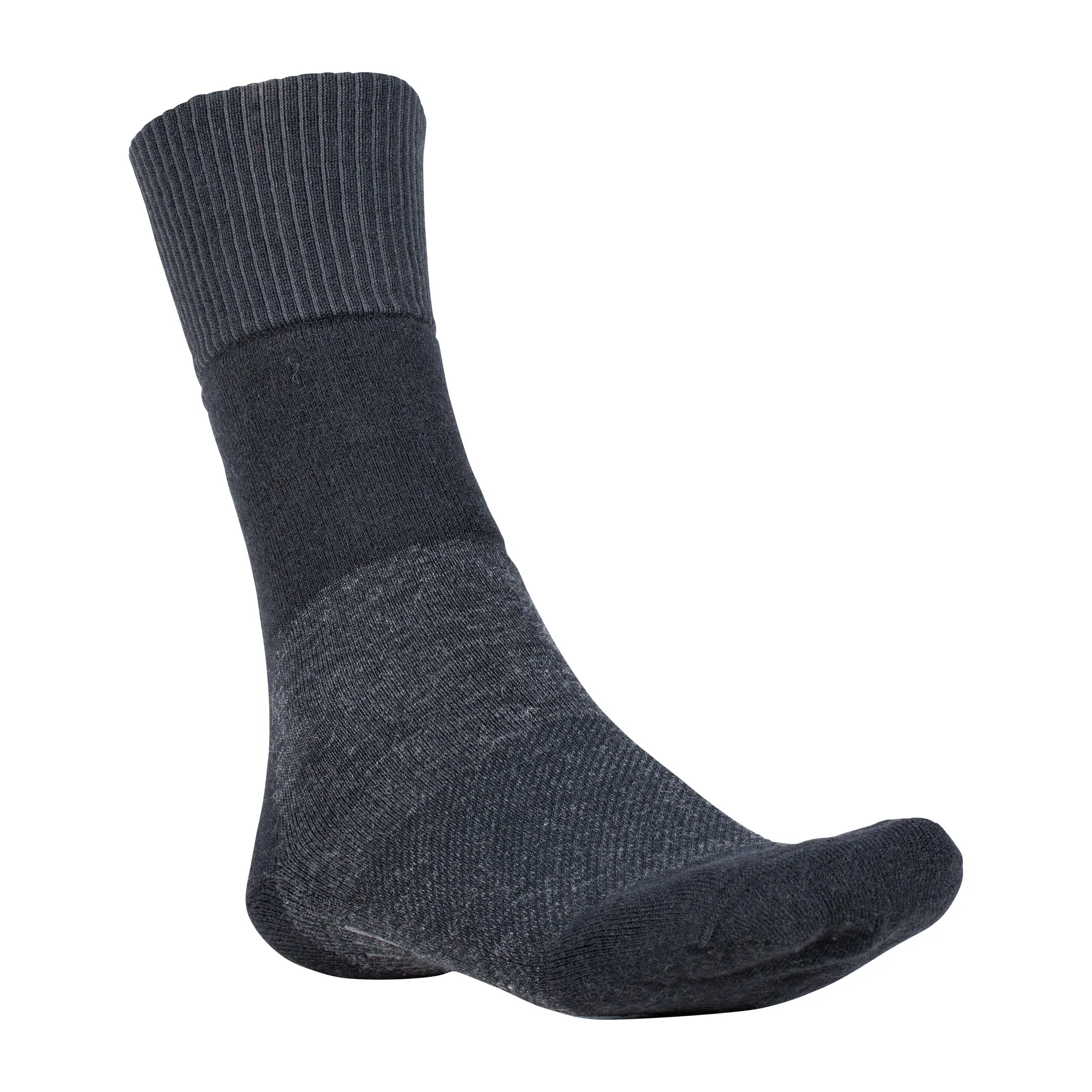 Woolpower -  Woolpower Socken Skilled Classic 400 dunkelgrau schwarz