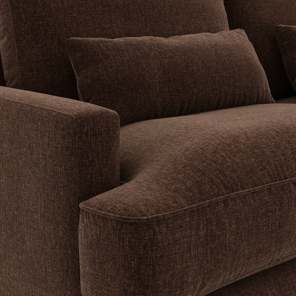 AM.PM<br>Sofá-cama de veludo chenille, Alwine