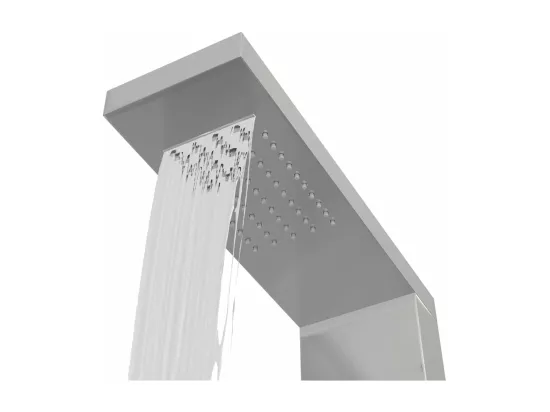 Système de panneau de argenté 15 x 47 x 114 cm 02_0003113
