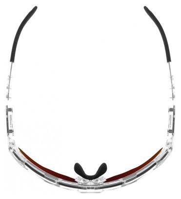 Scicon Sports Aeroshade Kunken Monogram Lunettes De Soleil De Performance Sportive (Scnpp Red Multimirror Monogramme/Briller)