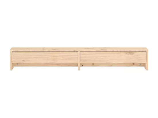 Support pour moniteur 100x27x15 cm Bois de pin solide
