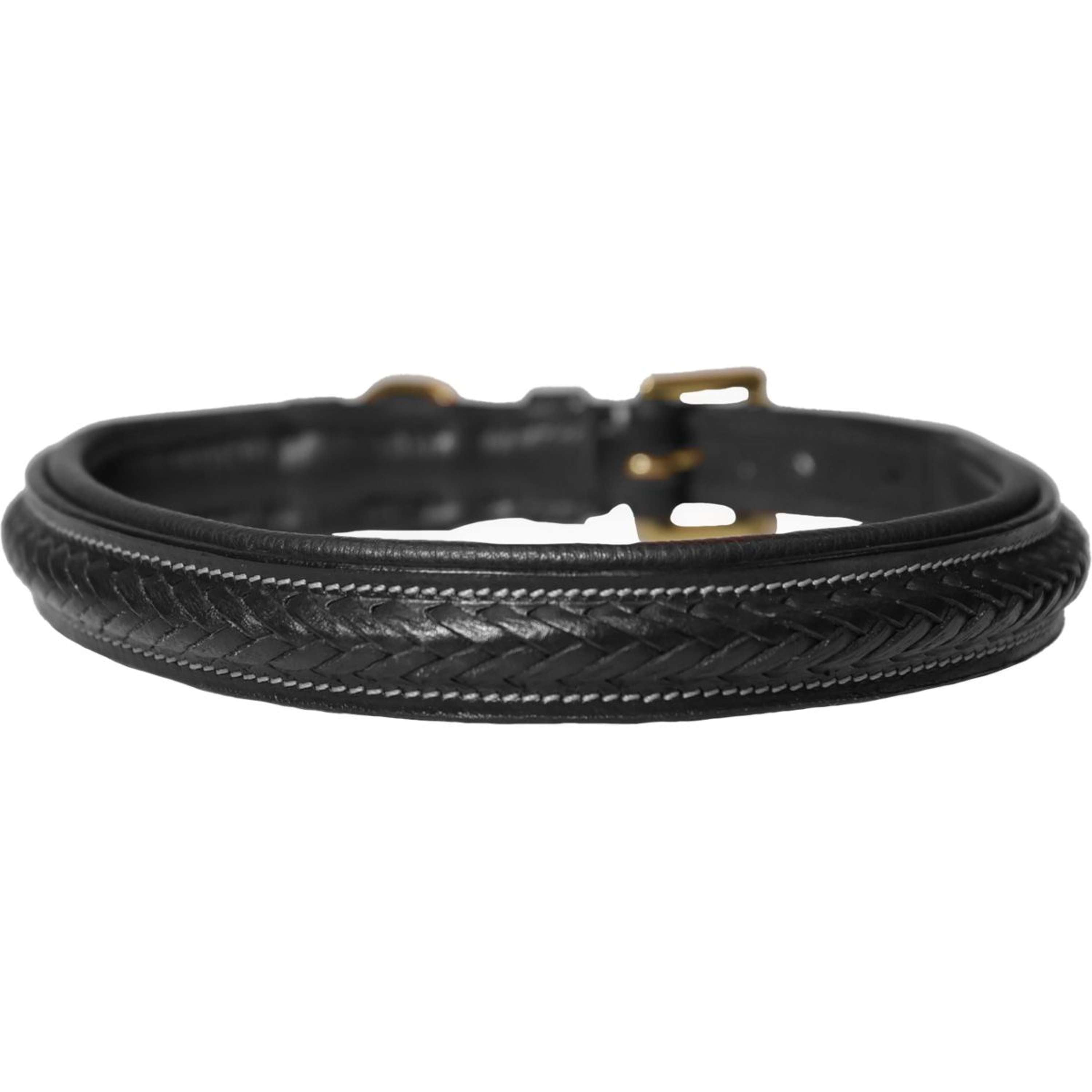 Dyon Halsband Gevlochten Bruin