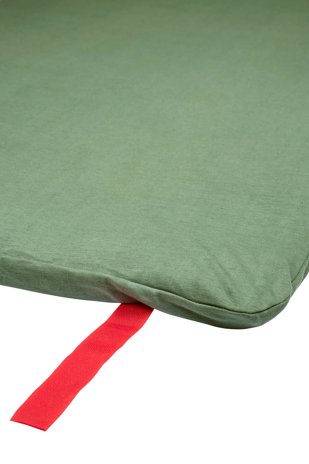 Prima lakentjekatoenen jersey matrashoes DeLuxe voor campingbed 60x120cm forest green