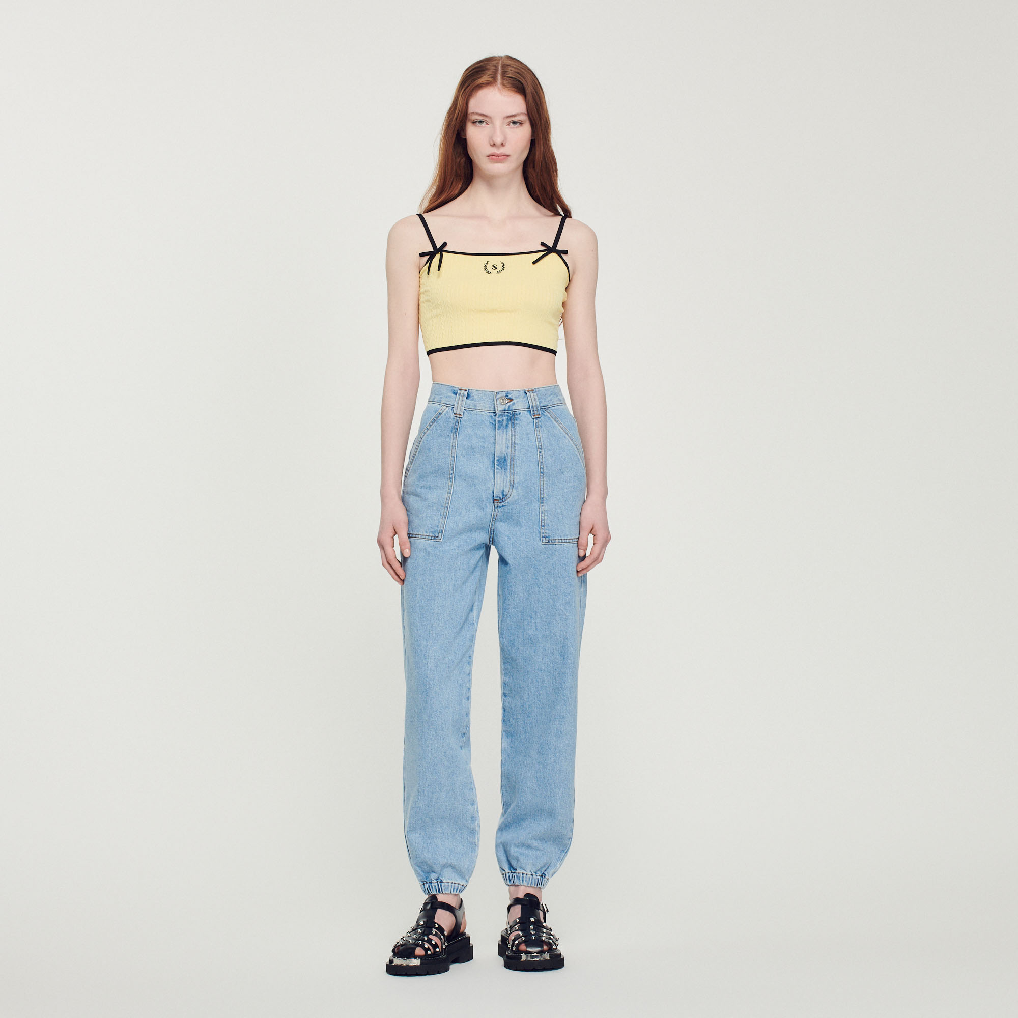Jean en denim delave