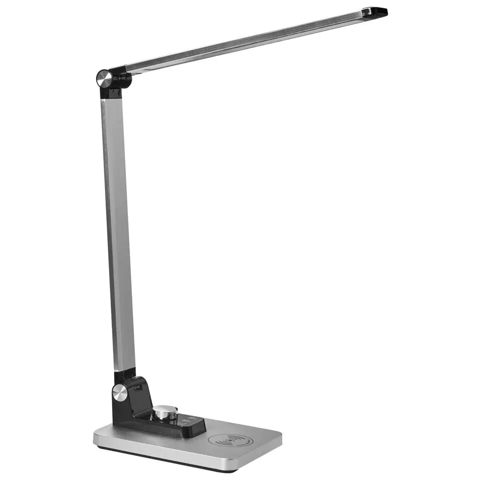 ENIF - Bureaulamp LED - Zilver - Aluminium/Synthetisch materiaal