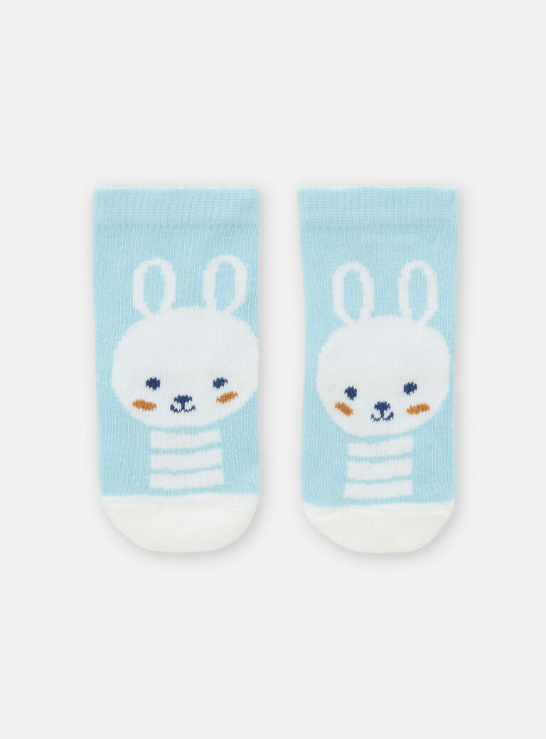 Chaussettes à motif lapin pour bébé garçon