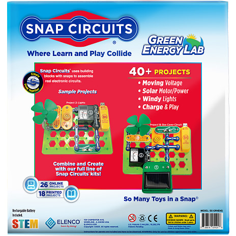Snap circuit green energylab byggesæt