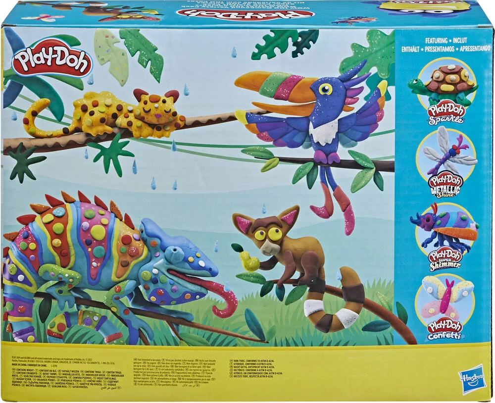 PLAY DOH -  WOW COFFRET 100 POTS DE PATE A MODELER