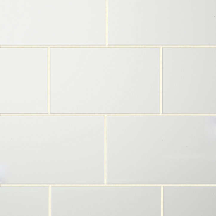 Carrelage mural blanc 25x40cm Alexandrina
